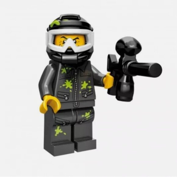 Lego Paintball Player Minifig 71001 Collectible Series 10 Minifigure - Picture 1 of 1
